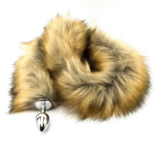 Furry Fantasy Red Fox Tail Butt Plug - Image 2
