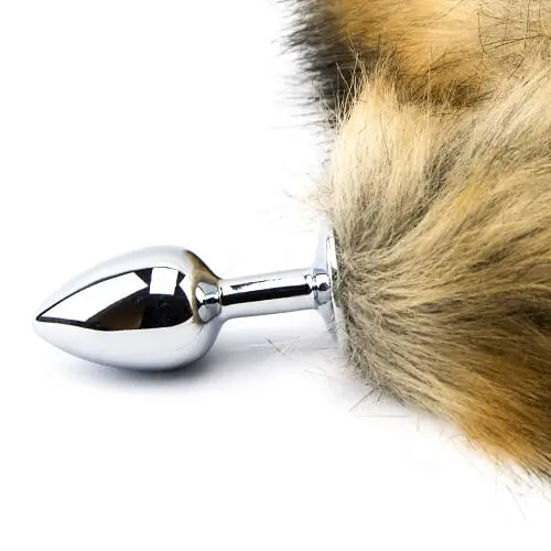 Furry Fantasy Red Fox Tail Butt Plug - Image 6