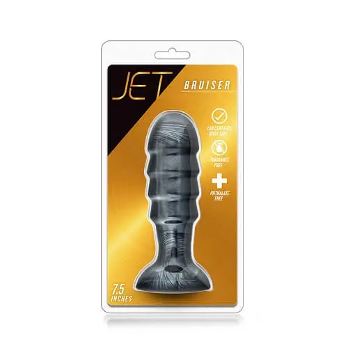 Jet Bruiser Large Ridged Butt Plug 7.5 Inches - Image 2