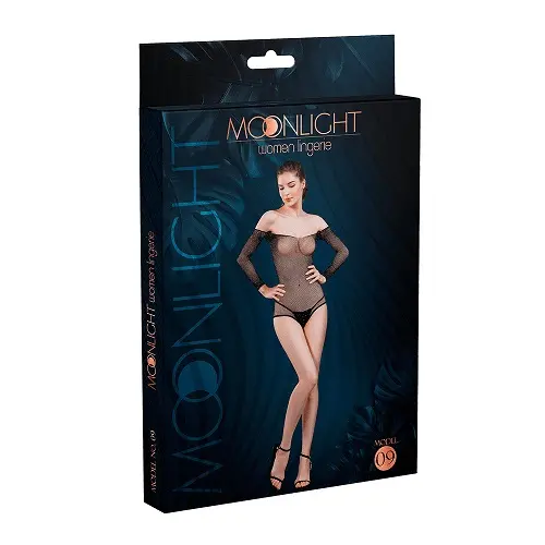 Moonlight Black Off the Shoulder Sparkle Body One Size - Image 3