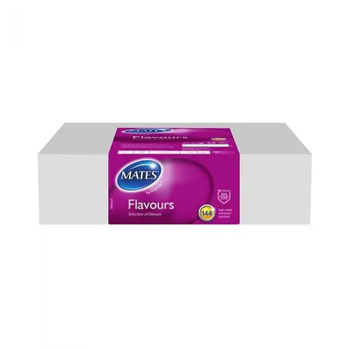 Mates Flavours Condom BX144 Clinic Pack - Image 2