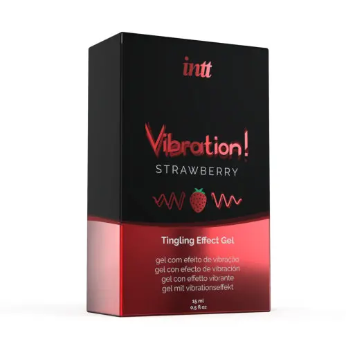 Intt Vibration Strawberry Flavour Liquid Vibrator - Image 3