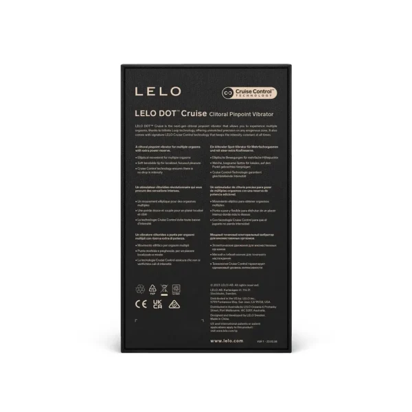LELO Dot Cruise Clitoral Vibrator Lemon Sorbet - Image 4