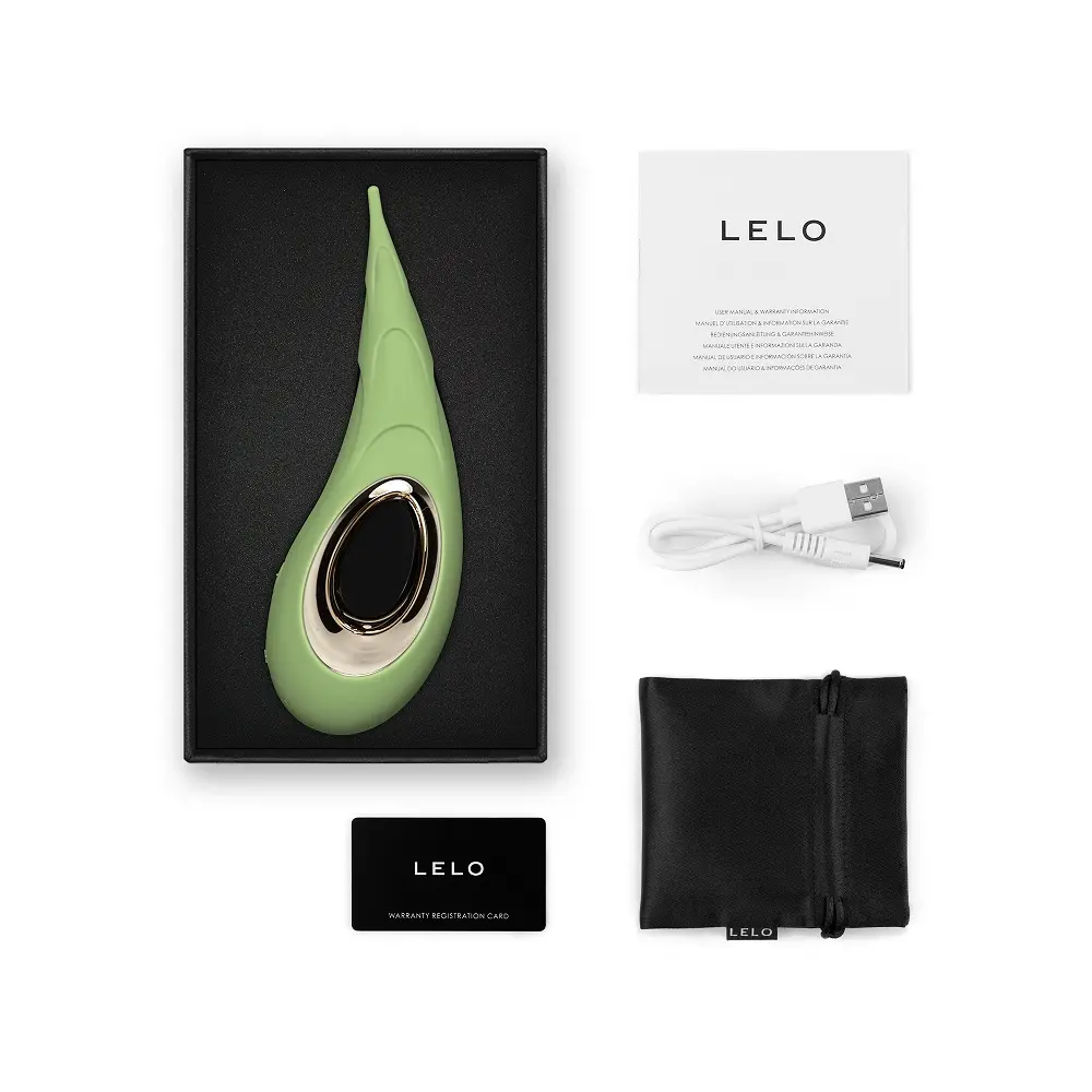 LELO Dot Cruise Clitoral Vibrator Pistachio Cream - Image 3