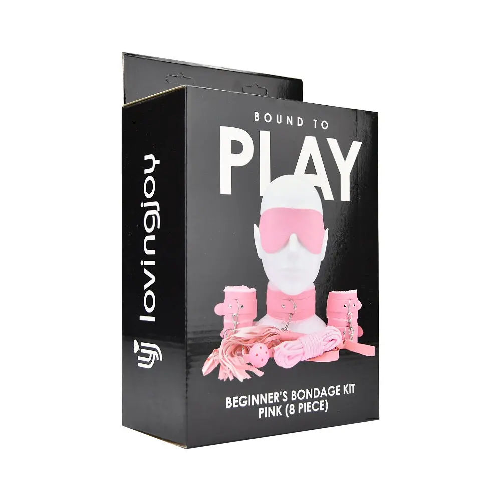 Bound to Play Beginner's Bondage Kit Pink (8 Piece) - Image 3