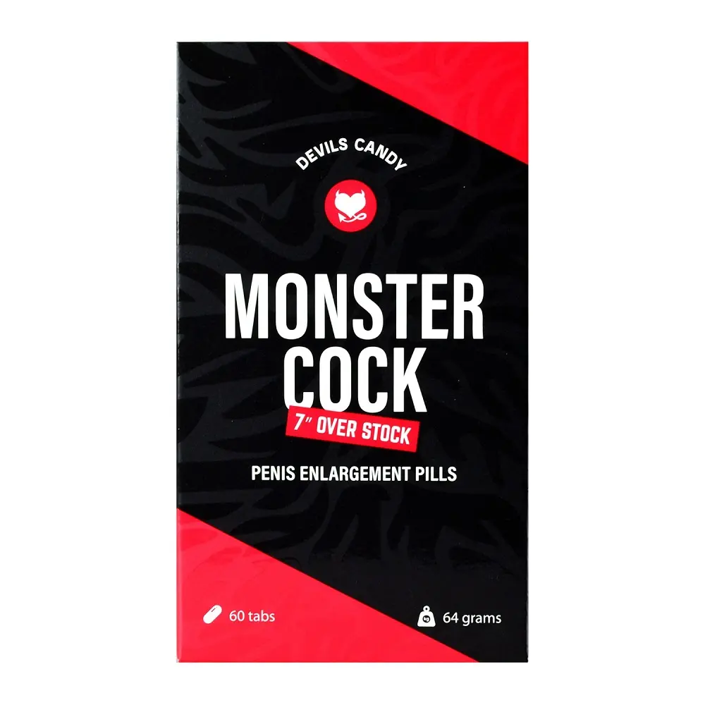 Devils Candy Monster Cock Penis Enlargement Pills (60 Pack) - Image 2