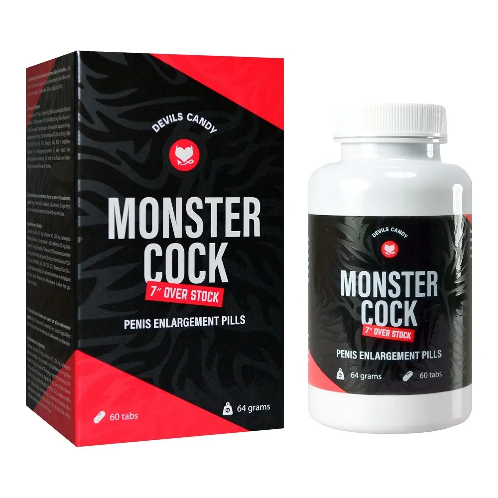 Devils Candy Monster Cock Penis Enlargement Pills (60 Pack) - Image 4