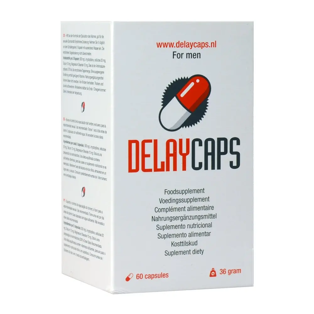 Delaycaps Performance Enhancement Pills (60 Pack) - Image 2