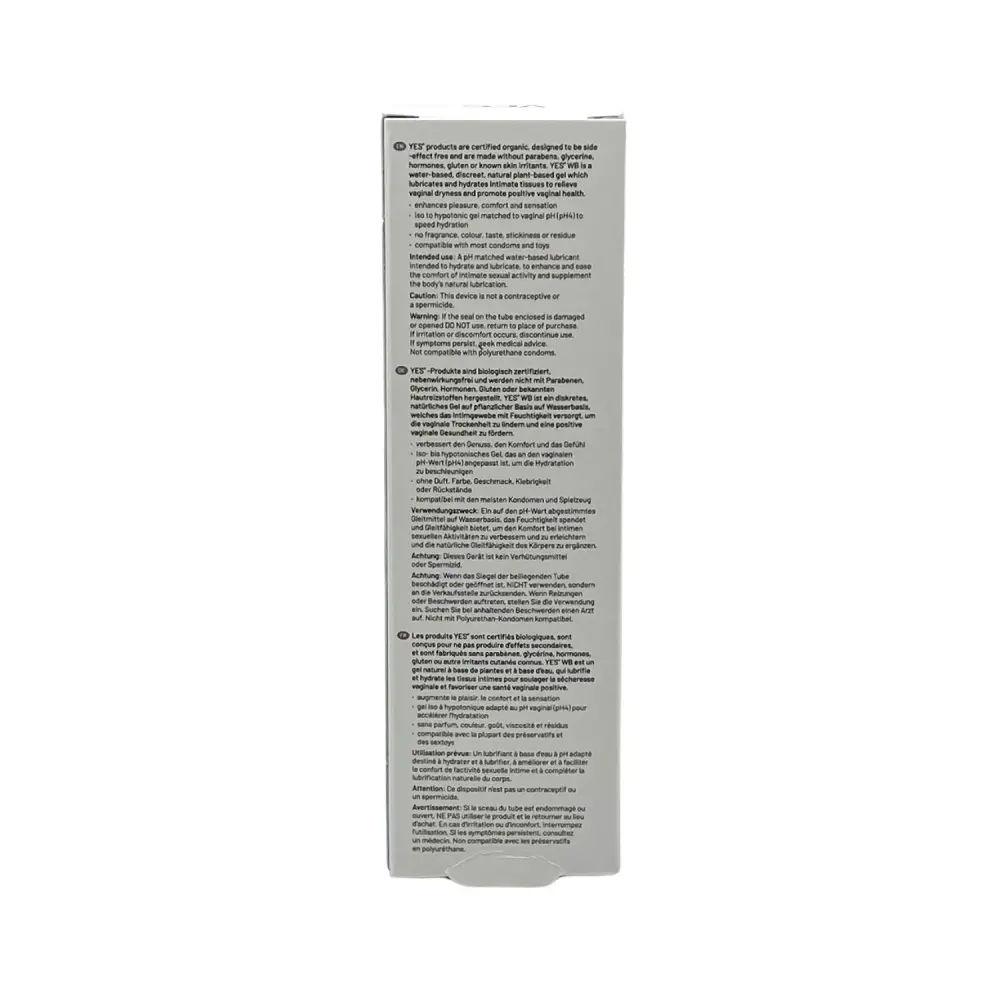 YES Organic Water Based Personal Lubricant-50ml - Image 4