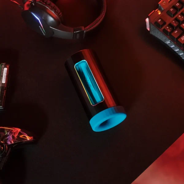 LELO F1S V3 AI Interactive Male Masturbator Blue - Image 5