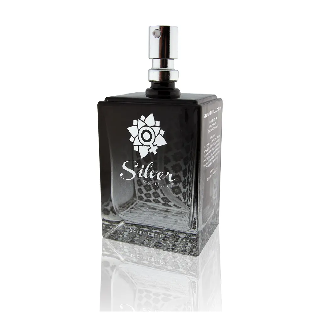 Sliquid Naturals Silver Studio Collection Silicone Lubricant-100ml - Image 2