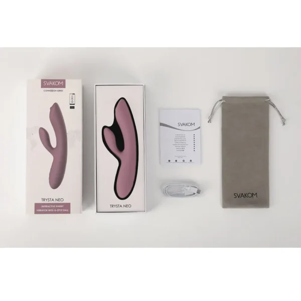 Svakom Trysta Neo Targeted Rolling G-Spot Rabbit Vibrator - Image 8