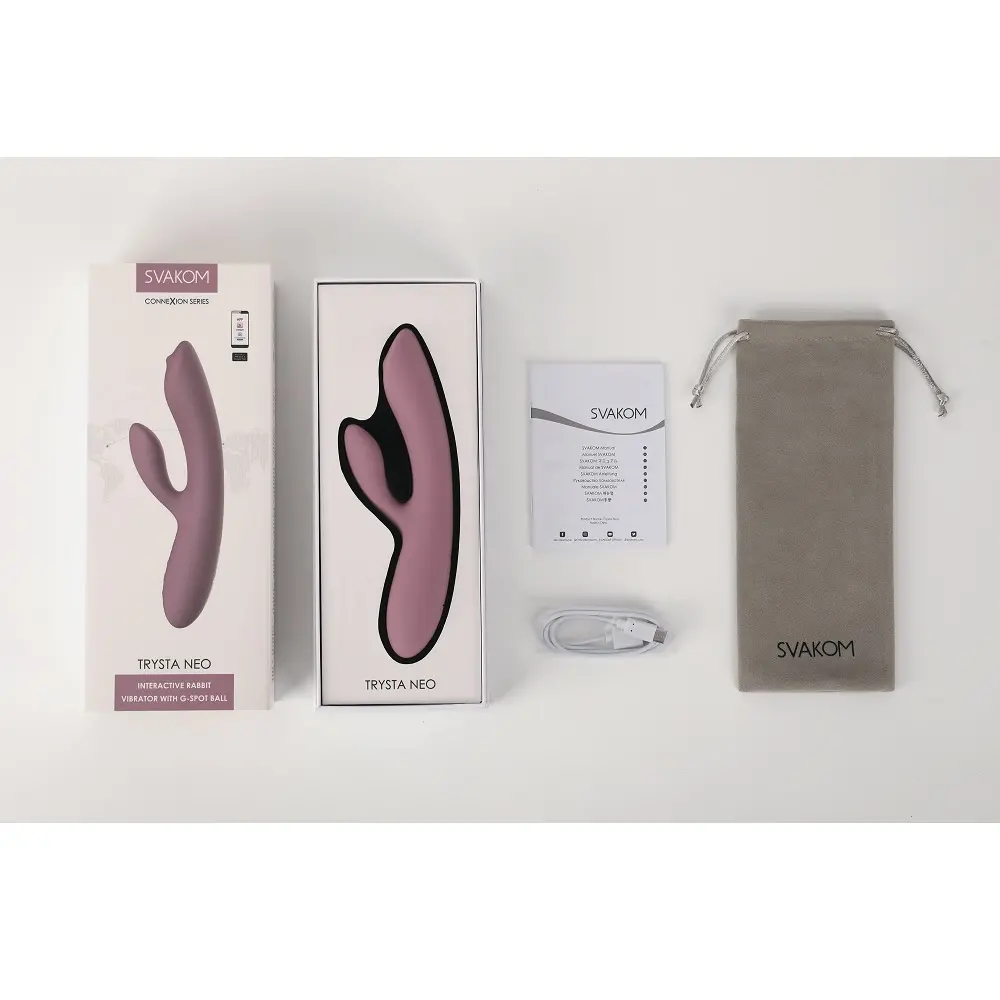 Svakom Trysta Neo Targeted Rolling G-Spot Rabbit Vibrator - Image 8