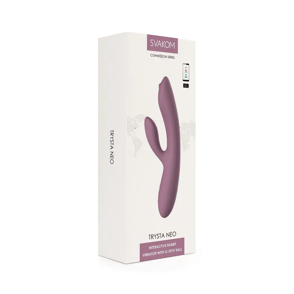 Svakom Trysta Neo Targeted Rolling G-Spot Rabbit Vibrator - Image 9