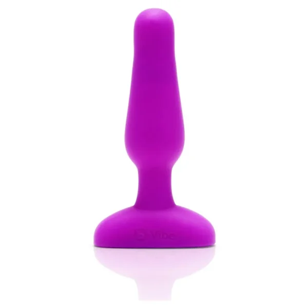 b-Vibe Novice Plug Fuchsia/Silver - Image 5