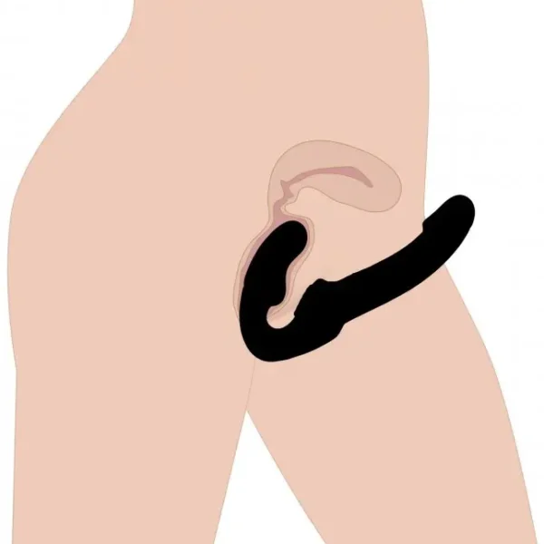 Revolver Strapless Strap On G-Spot Dildo - Image 4