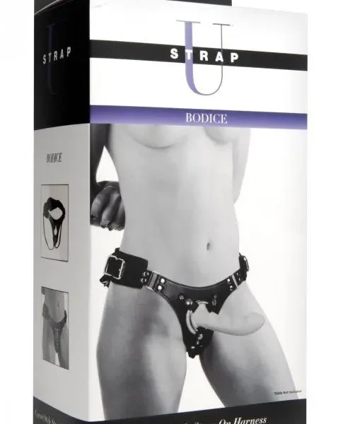 Bodice Corset Style Strap On Harness - Image 2