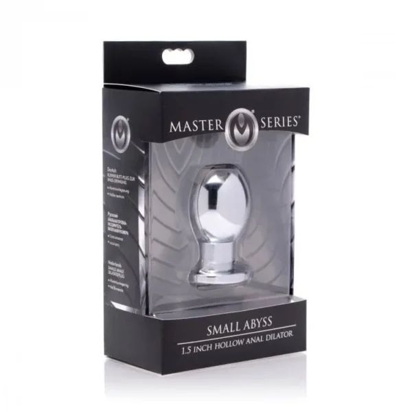 Master Series Large Abyss 1.9 Inch Hollow Anal Dilator - Image 2