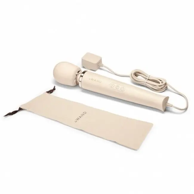 Le Wand Powerful Plug In Vibrating Massager Cream - Image 2