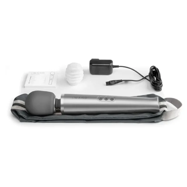 Le Wand Rechargeable Massager Grey - Image 6
