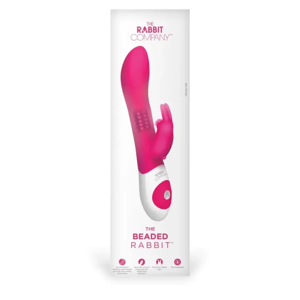 The Beaded Rabbit Hot Pink - Image 2