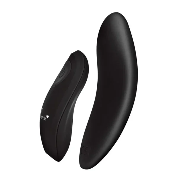 LACE PANTY & RECHARGEABLE REMOTE CONTROL PANTY VIBE-BLACK-Q A - Image 3