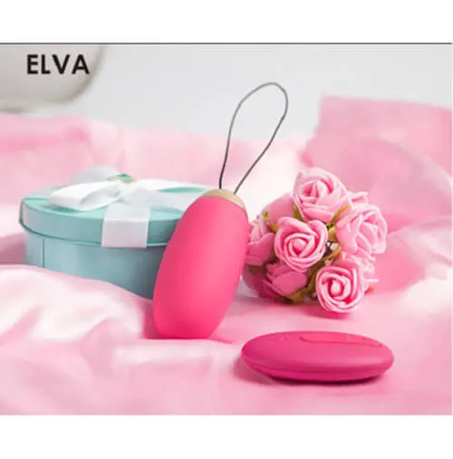 Svakom Elva Remote Control Vibrating Bullet - Red - Image 14