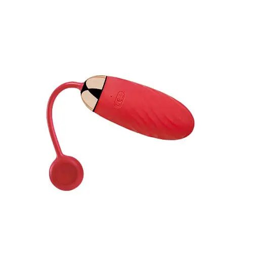 Svakom Ella APP Controlled Silicone Vibrating Egg Red - Image 3