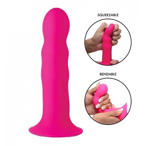 Adrien Lastic Cushioned Core Suction Cup Girthy Silicone Dildo 7 Inch - Image 4