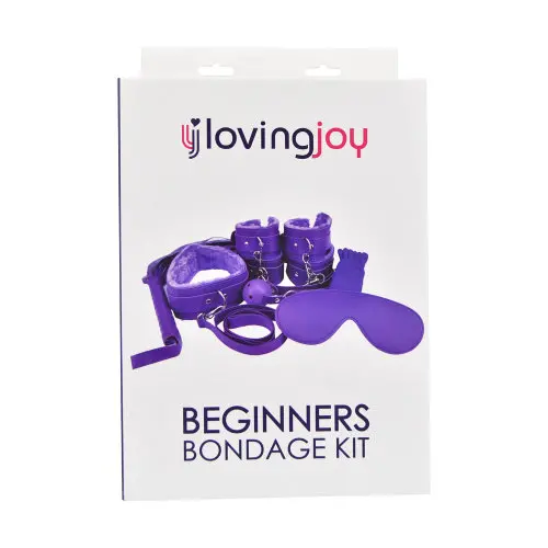 Loving Joy Beginner's Bondage Kit Purple (8 Piece) - Image 9