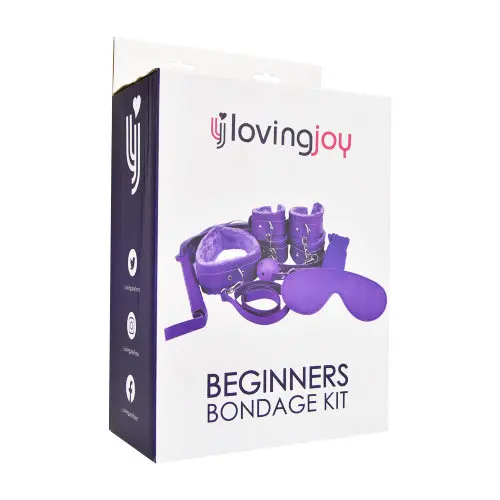 Loving Joy Beginner's Bondage Kit Purple (8 Piece) - Image 10