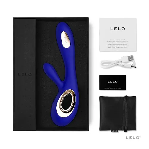 Lelo Soraya Wave Dual Action Vibrator Midnight Blue - Image 6