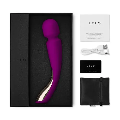 LELO Smart Wand 2 Medium Deep Rose - Image 7