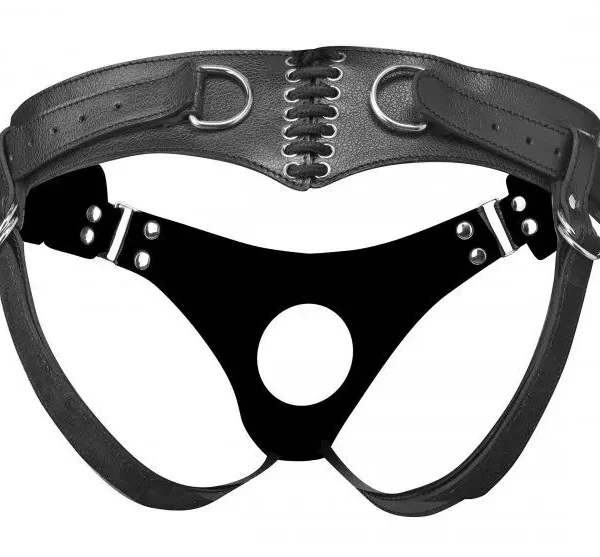 Bodice Corset Style Strap On Harness - Image 5