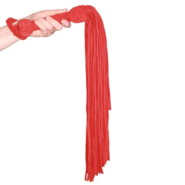 Prowler RED Leather Suede Flogger Red - Image 3