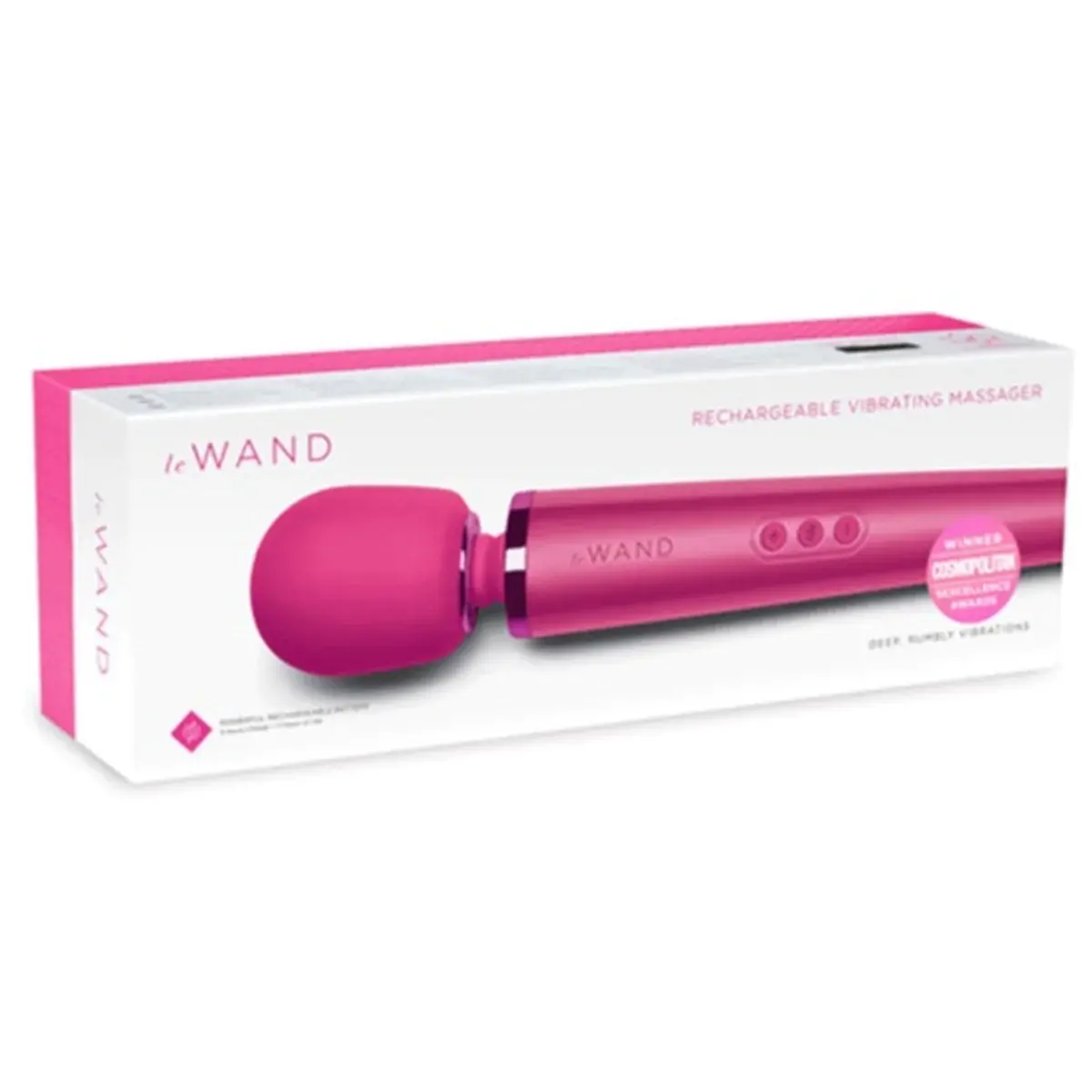 Le Wand Rechargeable Vibrating Massager Magenta - Image 4