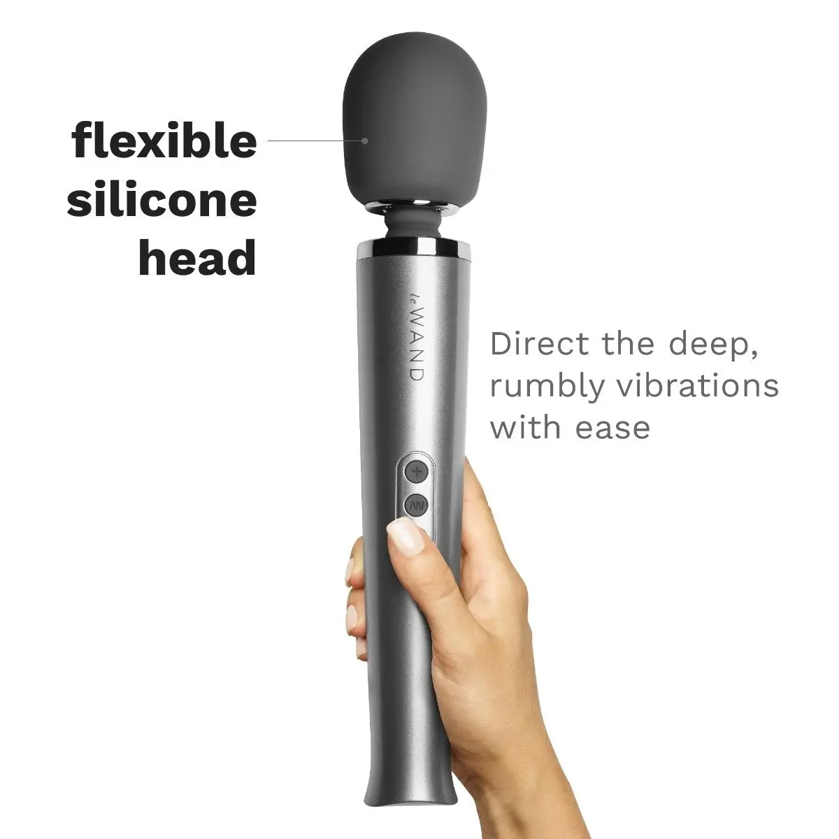 Le Wand Rechargeable Massager Grey - Image 10