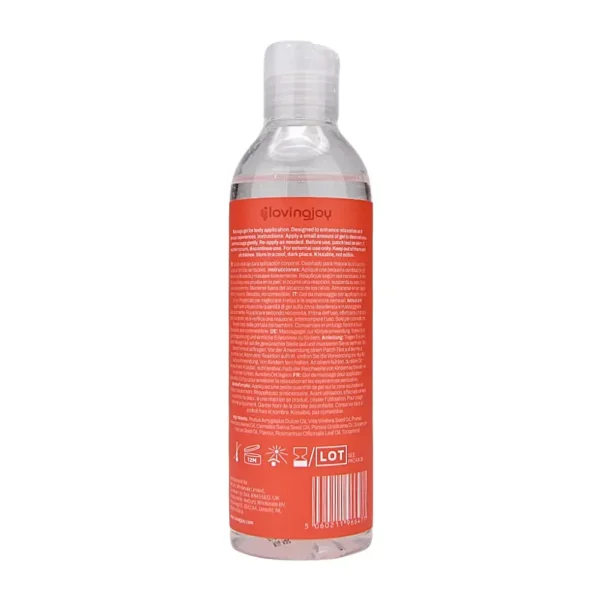 Loving Joy Strawberry Massage Gel 250ml - Image 3