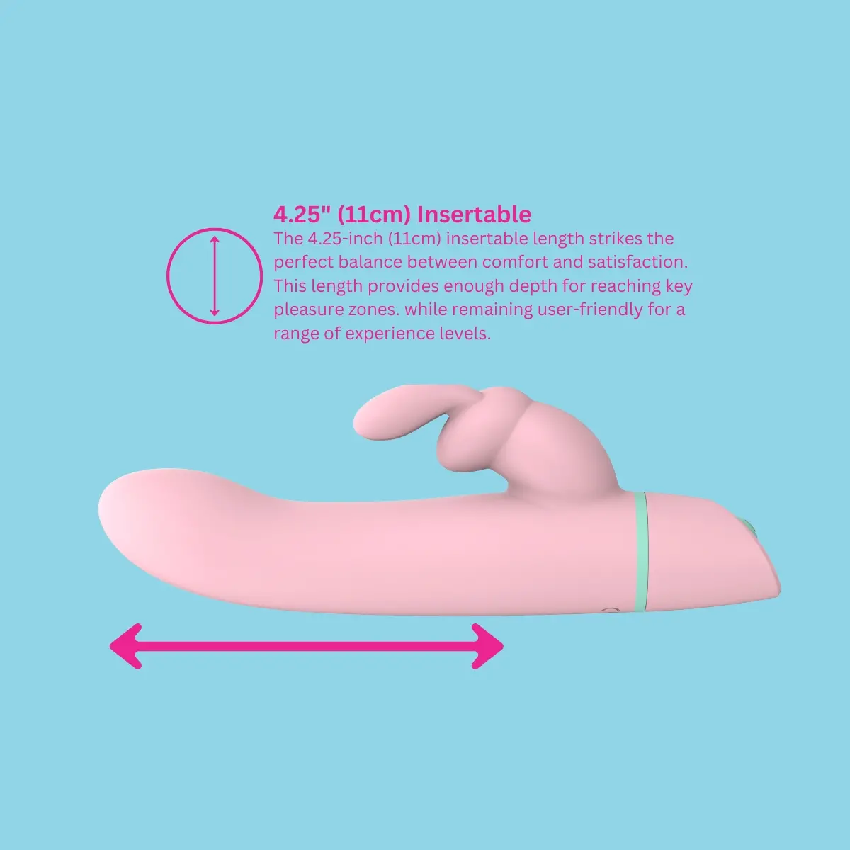 Mina Ripple Vibrating & Rotating Rabbit Vibrator - Image 5