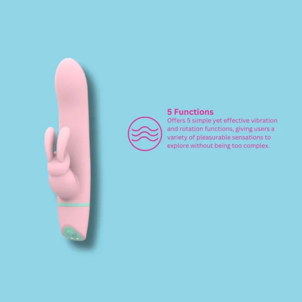 Mina Ripple Vibrating & Rotating Rabbit Vibrator - Image 8