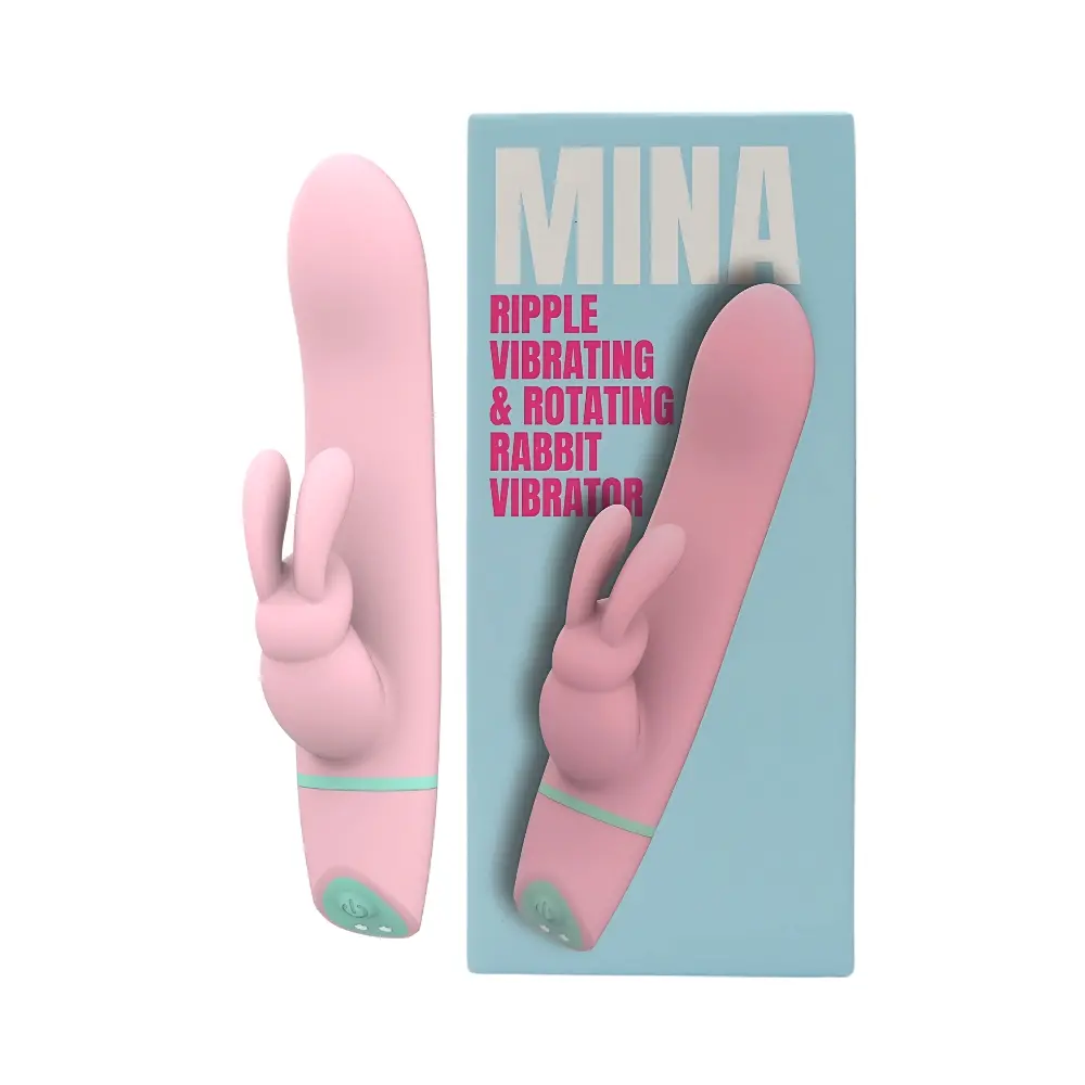 Mina Ripple Vibrating & Rotating Rabbit Vibrator - Image 9