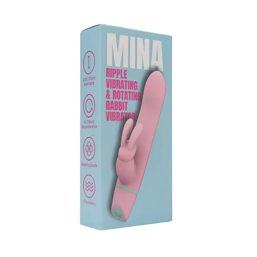 Mina Ripple Vibrating & Rotating Rabbit Vibrator - Image 11