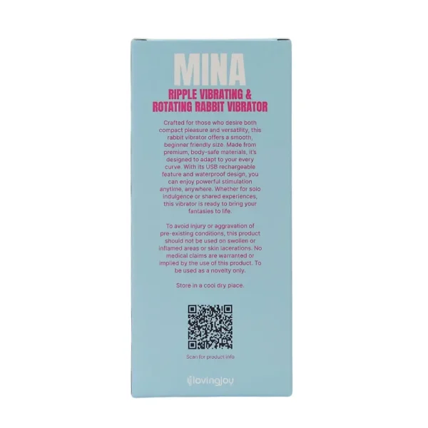 Mina Ripple Vibrating & Rotating Rabbit Vibrator - Image 13