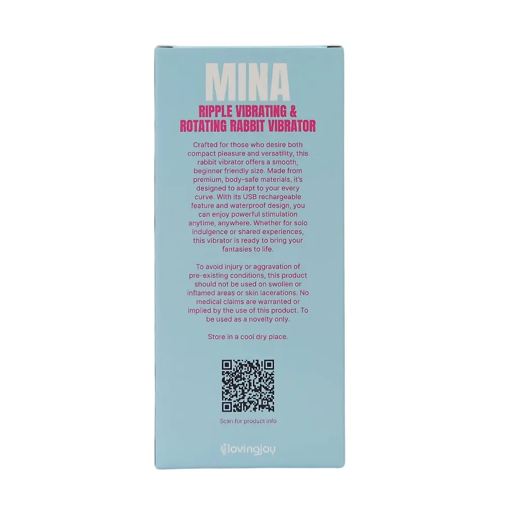 Mina Ripple Vibrating & Rotating Rabbit Vibrator - Image 13