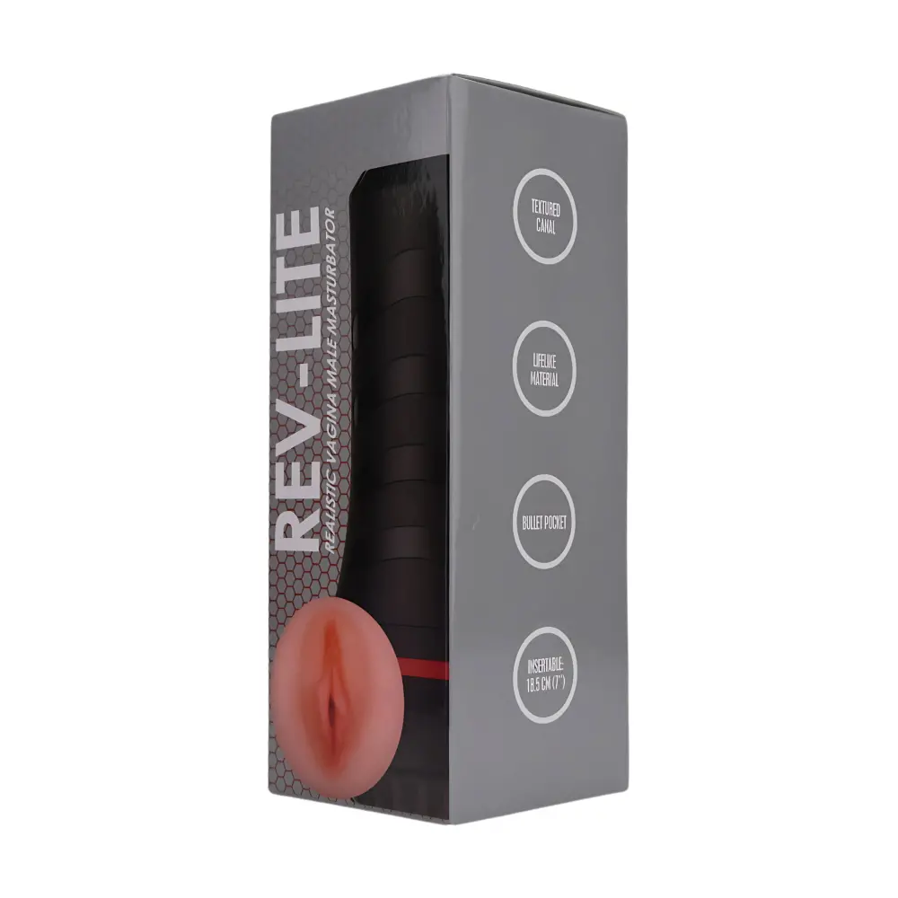 Rev-Lite Realistic Vagina Male Masturbator - Image 5
