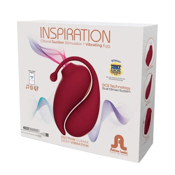 Adrien Lastic Inspiration Clitoral Suction Stimulator and Vibrating Egg - Image 12