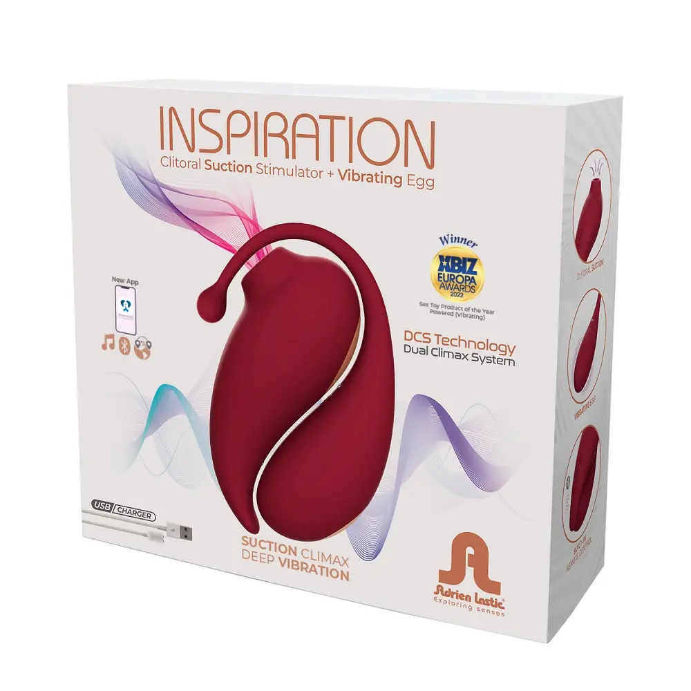 Adrien Lastic Inspiration Clitoral Suction Stimulator and Vibrating Egg - Image 12