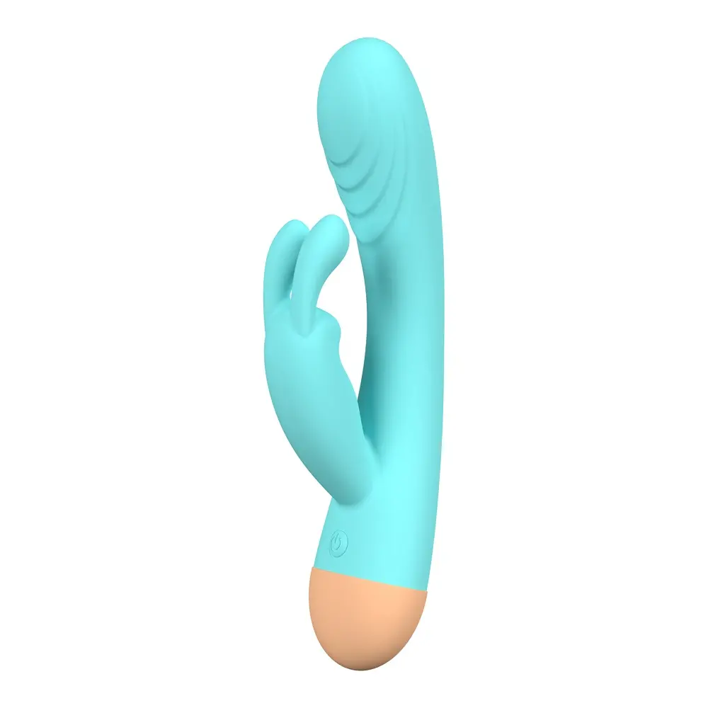 Party Color KENY Rabbit Vibrator Blue - Image 3