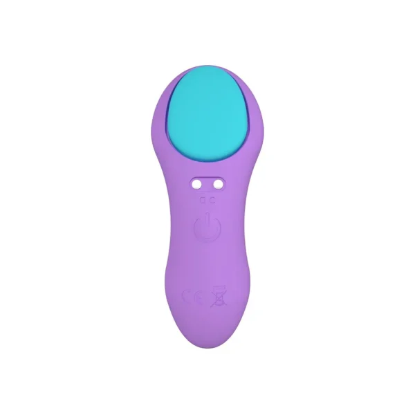Party Color PANTY Remote Control Vibrator Purple - Image 5