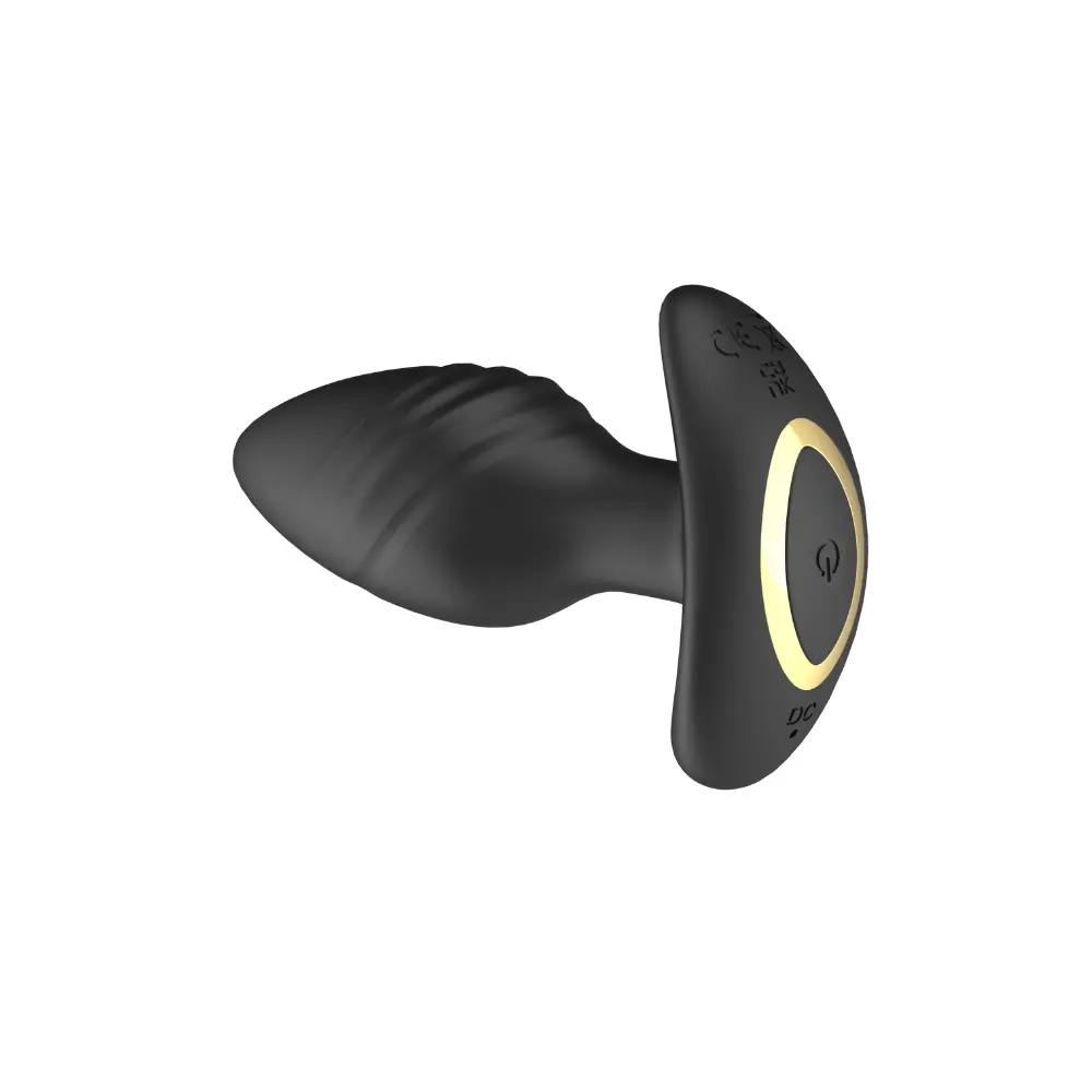 Toosh Remote Controlled Silicone Rotating & Vibrating Butt Plug - Image 5